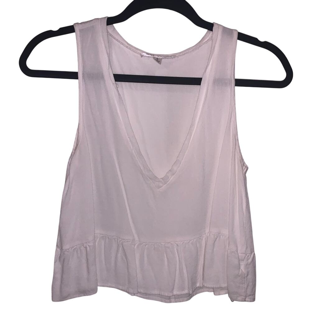 Wild Honey Crop Top White
